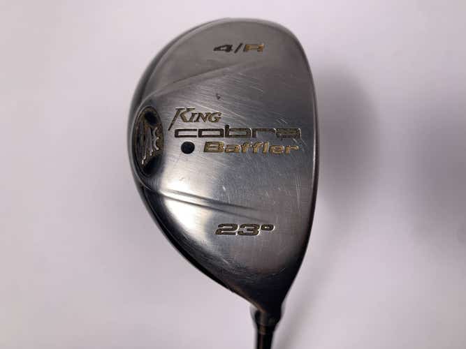 Cobra Baffler 2005 4 Hybrid 23* Aldila NV HL 65g Stiff Graphite Mens RH