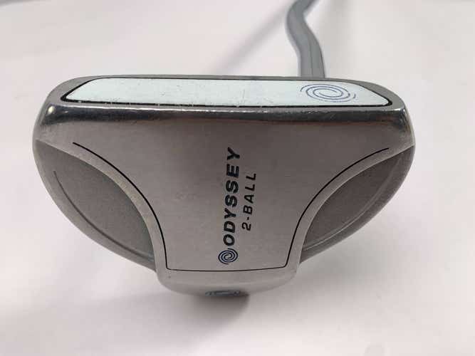 Odyssey White Hot 2-Ball Putter 33" SuperStroke Flatso 1.0 Mens RH