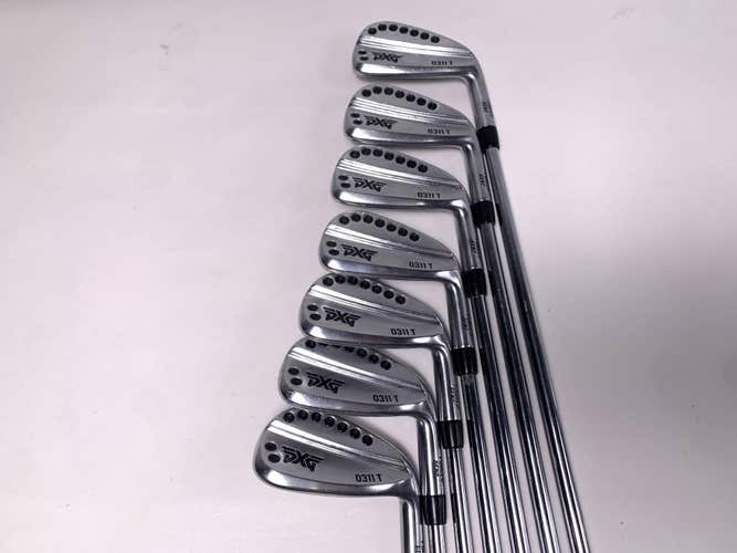 PXG 0311 T GEN2 Chrome Iron Set 4-PW NS Pro Modus 3 Tour 120 Stiff Steel Mens RH