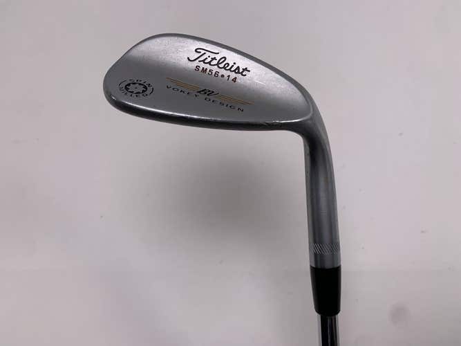 Titleist Vokey Spin Milled CC Chrome Sand Wedge SW 56* 14 DG Wedge Steel Mens RH