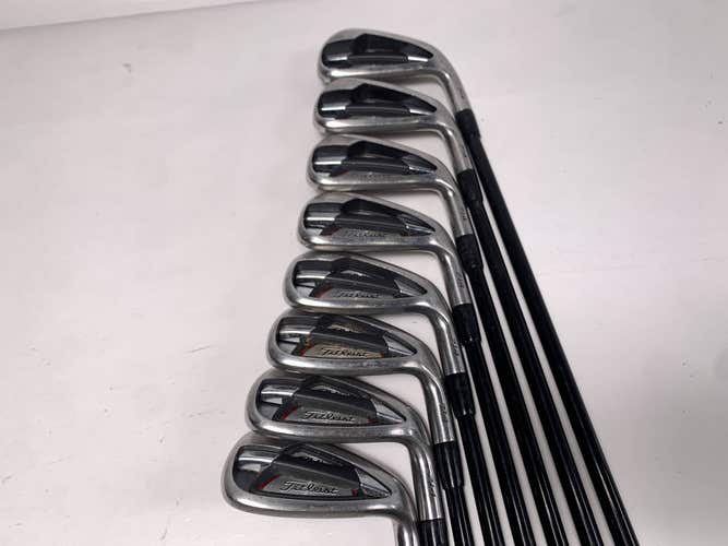 Titleist 714 AP1 Iron Set 4-PW+GW Kuro Kage 65g Stiff Graphite Mens RH