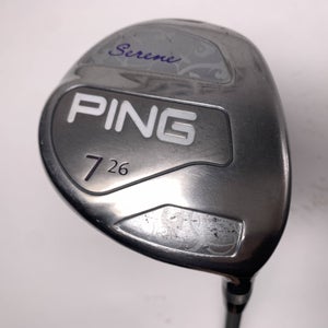 Ping Serene 7 Fairway Wood 26* ULT210 Ladies Graphite Womens RH