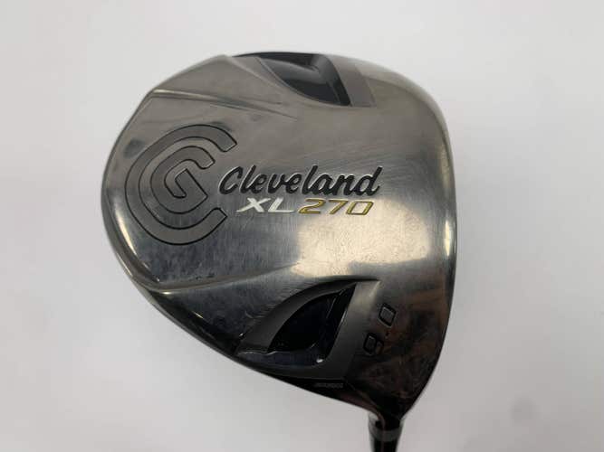 Cleveland XL 270 Driver 9* Miyazaki C.Kua 3G Flex 6424 Stiff Graphite Mens RH