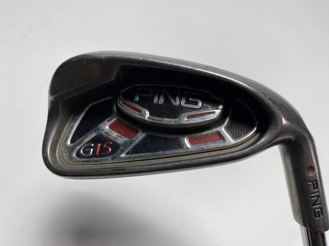 Ping G15 Single 7 Iron Maroon Dot 5* Up AWT Stiff Steel Mens RH