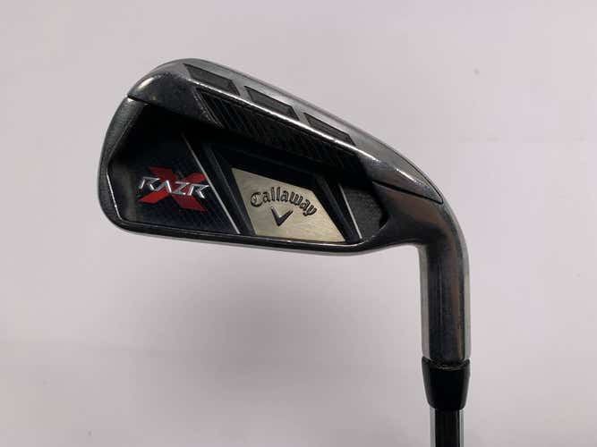 Callaway Razr X Single 4 Iron Swing Science FC-One Regular Steel Mens RH
