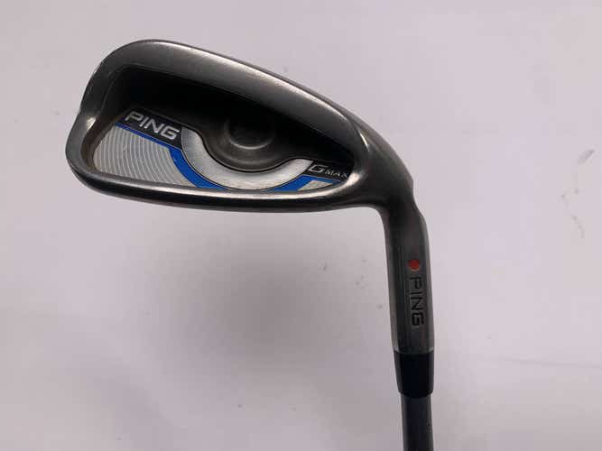 Ping Gmax Single 9 Iron Red Dot 1* Flat CFS Regular Graphite Mens RH Midsize