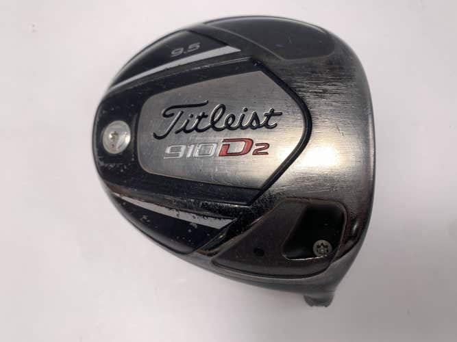 Titleist 910 D2 Driver 9.5* HEAD ONLY Mens RH