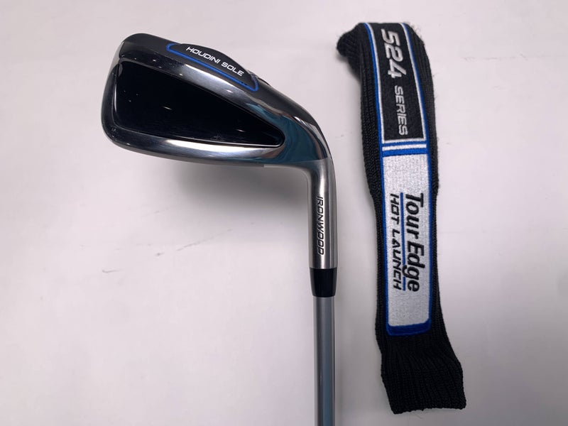 Tour Edge Hot Launch E524 Ironwood Single 7 Iron Aldila Ascent 55g Mens RH HC