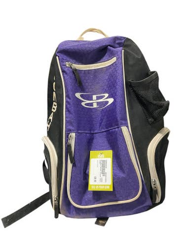 Used BoomBah Soccer Player Sackpack Purple 11834-S000043876