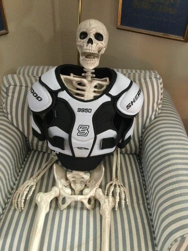 Men's Medium Senior Sher-Wood 9950 Shoulder Pads (Used)