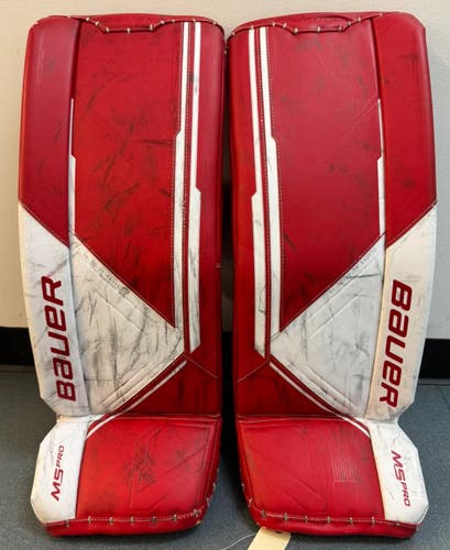 Bauer Supreme M5 Pro Goalie Leg Pads | Size Intermediate 30"