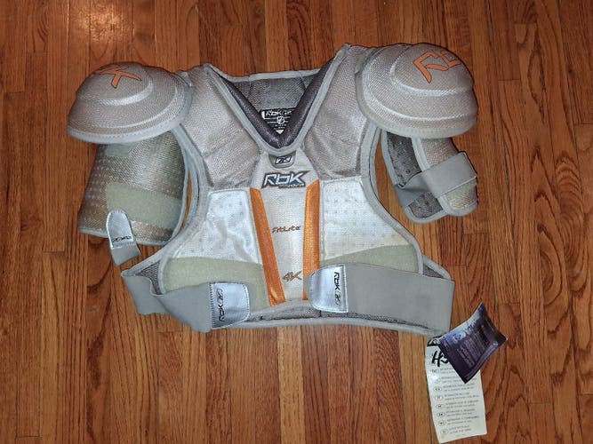 Large Senior Reebok 4K Shoulder Pads (New)