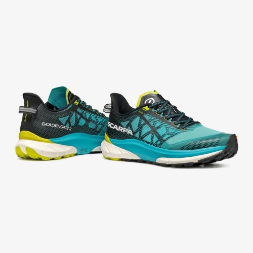 Scarpa Golden Gate Atr 2 33085-351 Men's 9 Azure Lime Trail Running Shoes DDK608