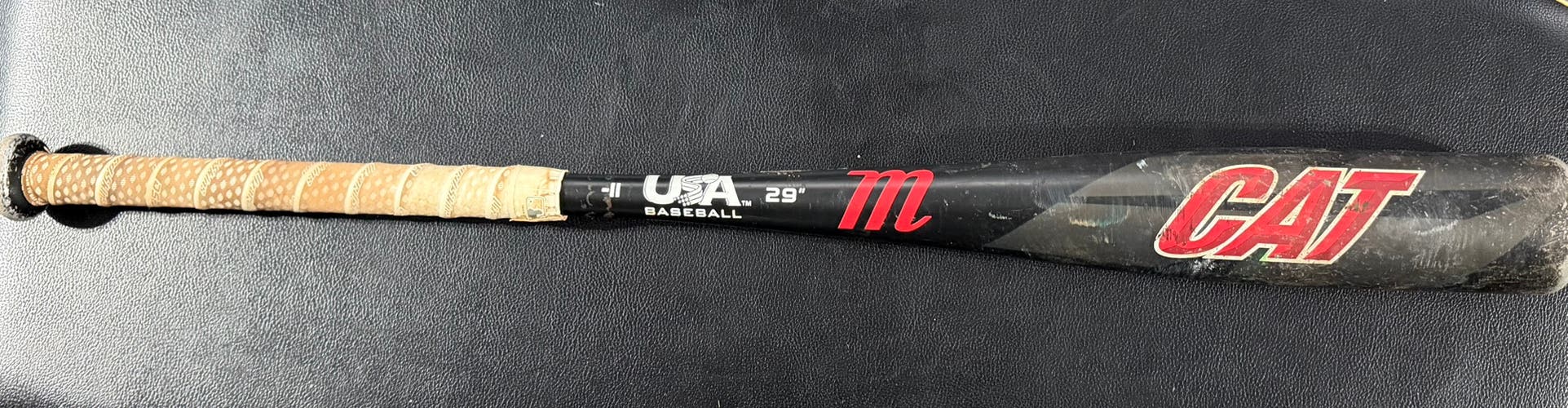 Marucci CAT Alloy Bat (-11) 18 oz 29" (Used)
