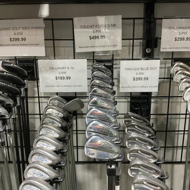 Used Titleist MB FORGED IRON SET Mens Iron Set RH 3I-PW 11834-S000043720