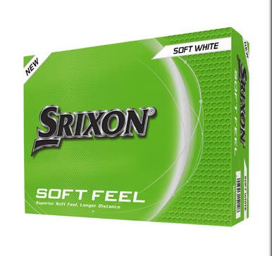 New SRIXON FEEL SOFT WHITE 12PACK GOLF BALLS 11834-CLE10352300