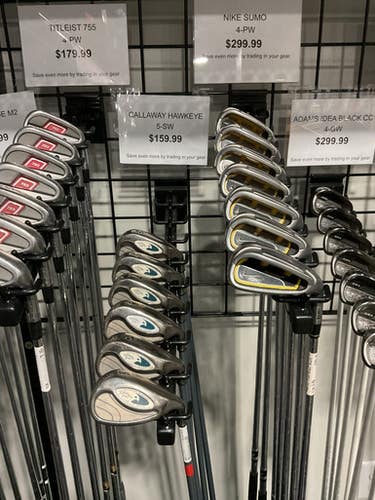 Used Callaway HAWKEYE Womens Iron Set RH 5I-SW 11834-S000043747