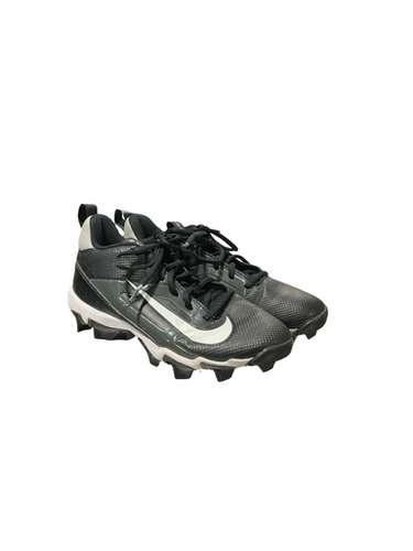 Used Nike BLK ALPHA CLEATS BB/SB Cleats Black Junior 04.5 11834-S000043766