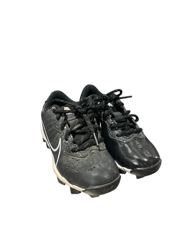 Used Nike FAST FLEX CLEATS BB/SB Cleats Black Youth 12.0 11834-S000043772