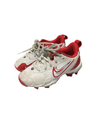 Used Nike TROUT BB/SB Cleats White Youth 11.0 11834-S000043848