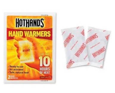 New DISPOSABLE HAND WARMERS 11834-AARHWARM