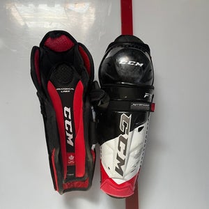 Junior CCM JetSpeed FT4 11" Shin Pads (Used)