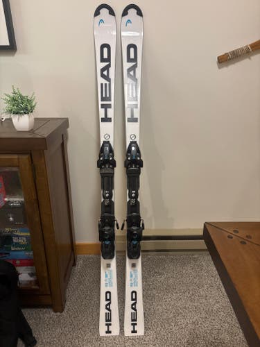 Unisex 2025 HEAD SK Racing Skis With Bindings Max Din 16 (New)