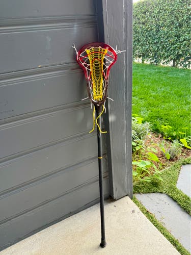 ECD Infinity Pro Dyed Red and Black with Valkyrie Armor Mesh