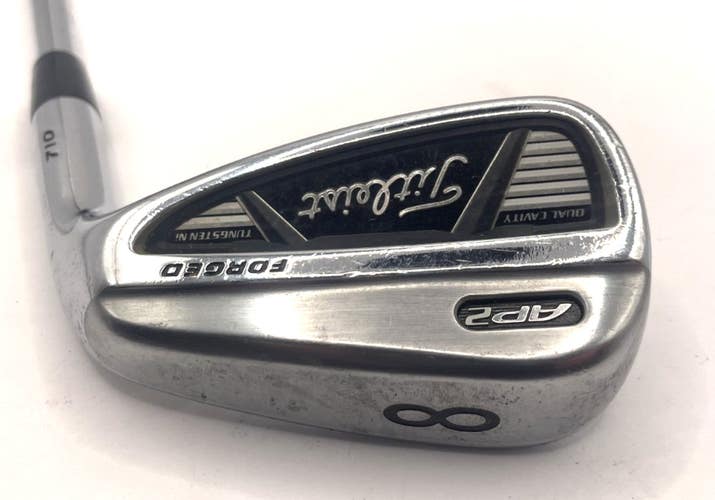 Titleist AP2 710 Forged 8-Iron Project X Rifle Precision 5.5 Regular Steel Shaft