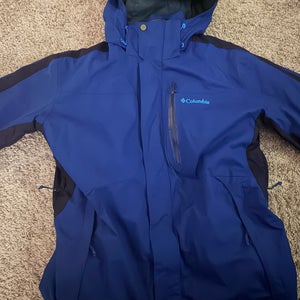 Blue Unisex Adult Large Columbia Jacket (Used)