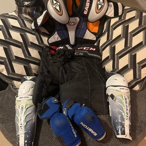 Full set of hockey gear