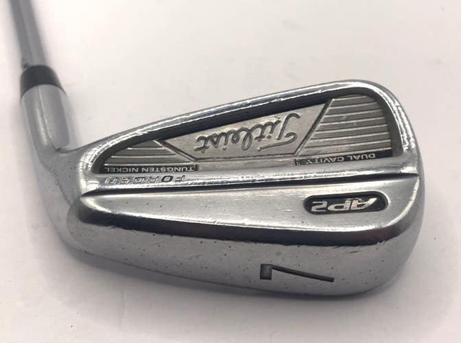 Titleist AP2 2008 Forged Single 7 Iron Steel Stiff Shaft *Good*