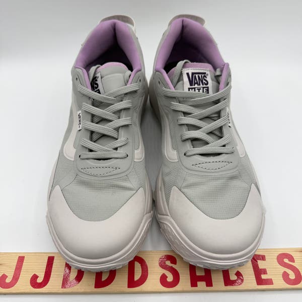 New MID Vans MTE Crosspath Shoes All Terrain Grey Purple MEN\'S Size 10.5 VANS MTE Crosspath All-Terrain Shoes Grey Purple VN000CVUPRP  main image 2
