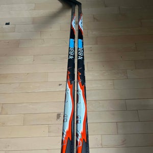 New 2 PACK Senior Bauer Red & White Flylite P88 70 Flex Left Handed Hockey Sticks