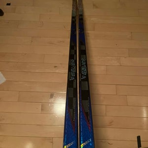 New 2 PACK Senior Bauer Blue Proto2 P92 77 Flex Left Handed Hockey Sticks