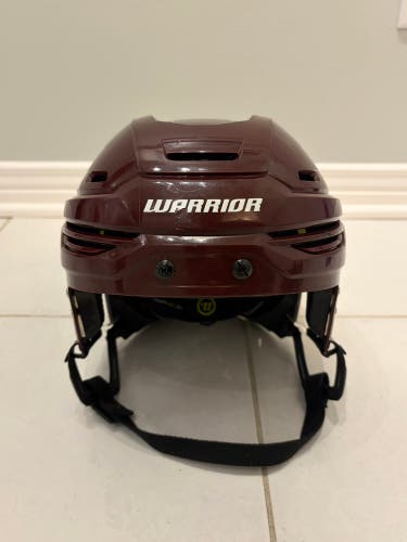 Large Warrior Alpha One Pro Helmet Maroon