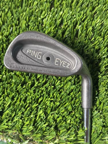 Right Handed PING EYE 2 BLACK DOT 5 IRON ZZ LITE STEEL SHAFT 38.5”