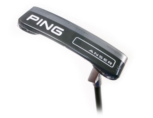 NEW 2023 Ping Anser Black Dot Black 35" Slight Arc Blade Putter