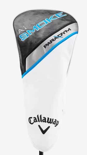 NEW Callaway Golf Paradym Ai Smoke White/Black/Blue Driver Headcover