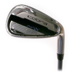 Cobra Max Single 9 Iron Graphite Matrix White Tie X4 Regular Flex
