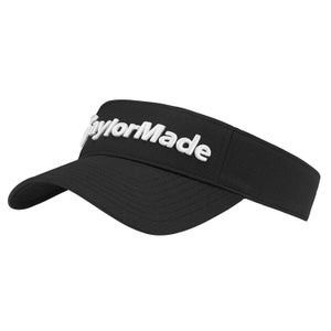NEW 2025 TaylorMade Radar Black Adjustable Golf Visor/Hat
