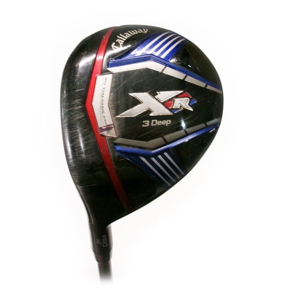 LH Callaway XR Pro 3 Deep 14* Fairway Wood Project X LZ 5.5 Regular Flex