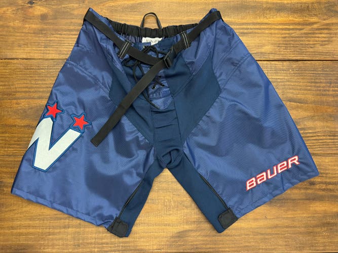 (RARE) Washington Capitals BAUER Stadium Series Senior L NHL Pants Shell Pro Stock