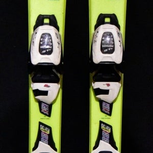 VOLKL RACETIGER KIDS SKIS SIZE 90 CM WITH MARKER BINDINGS