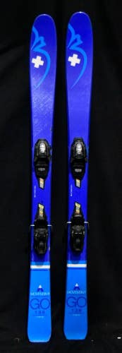 MOVEMENT G0BY STOCKLE JUNIOR SKIS SIZE 139 CM WITH MARKER BINDINGS