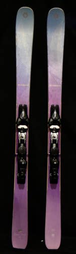 BLIZZARD BLACK PEARL 88 SKIS SIZE 166 CM WITH BINDINGS