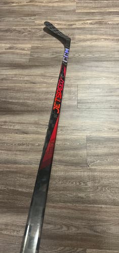 * Used Great Condition Left Handed Red CCM FT7 PRO P29 Curve 75 Flex *