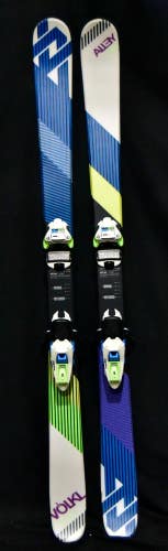 VOLKL ALLEY SKIS SIZE 148 CM WITH SQUIRE BINDINGS