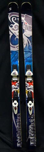 BLIZZARD BUSHWACKER SKIS SIZE 173 CM WITH MARKER BINDINGS