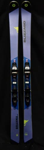BLIZZARD BRAHMA SP SKIS SIZE 180 CM WITH MARKER BINDINGS